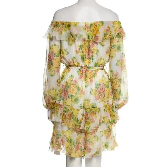 ❤️Zimmermann Off-The-Shoulder Silk Mini Dress❤️